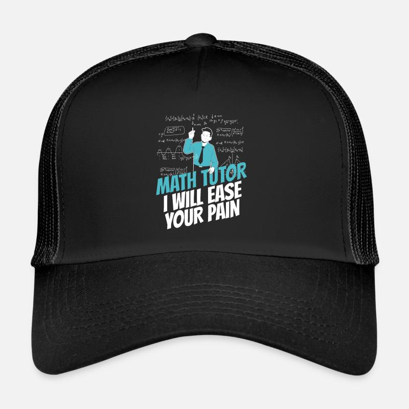 Math Teacher Math Teacher Funny Trucker Cap