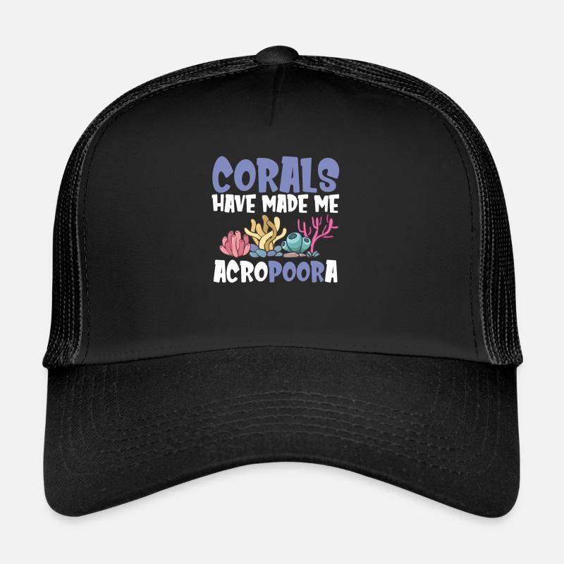 Aquarium de corail Casquette trucker 