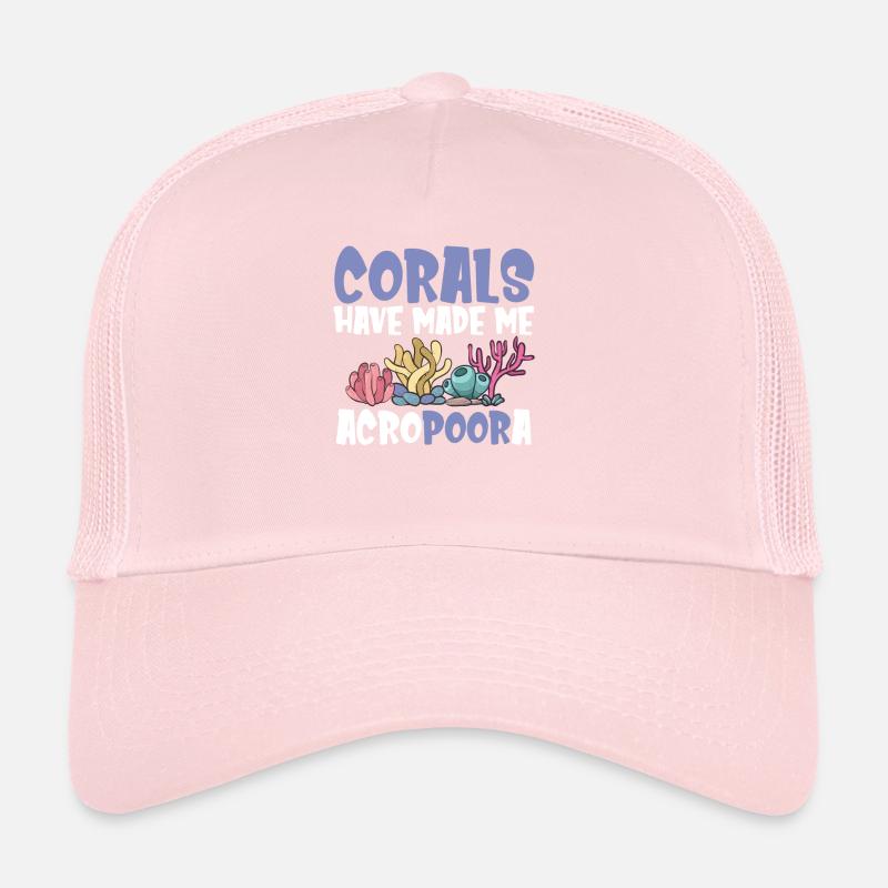Aquarium de corail Casquette trucker 