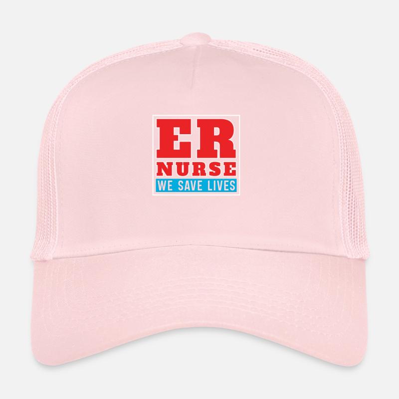 Infirmière Infirmière d’urgence Casquette trucker 
