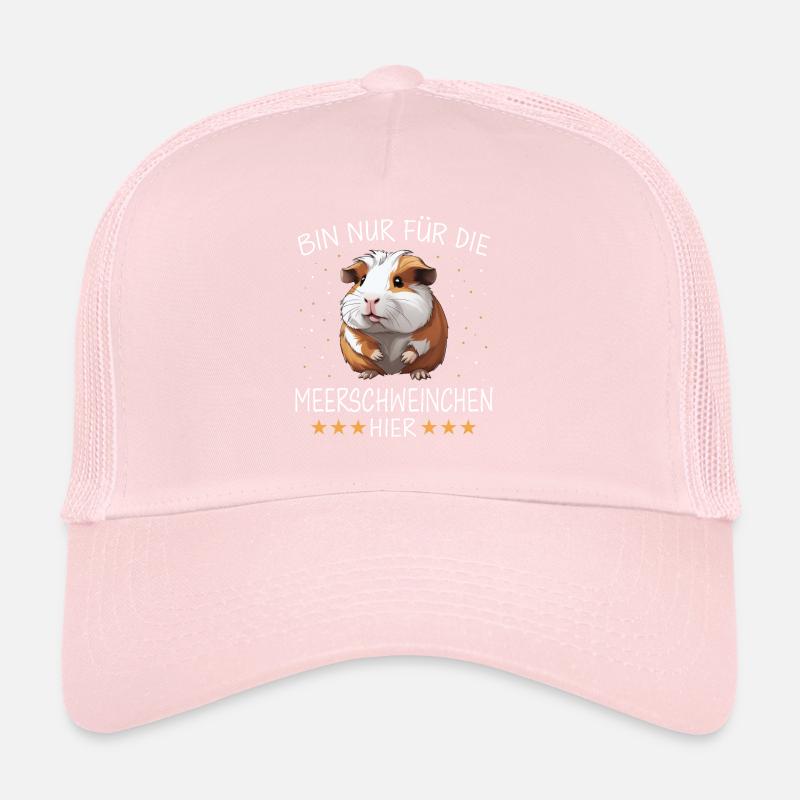 Meerschweinchen Kurzhaar Langhaar Crested Hunde Trucker Cap