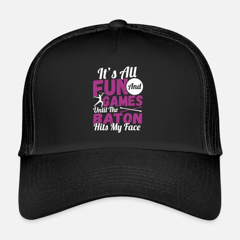 Baton Twirling Baton Twirler Gift Trucker Cap