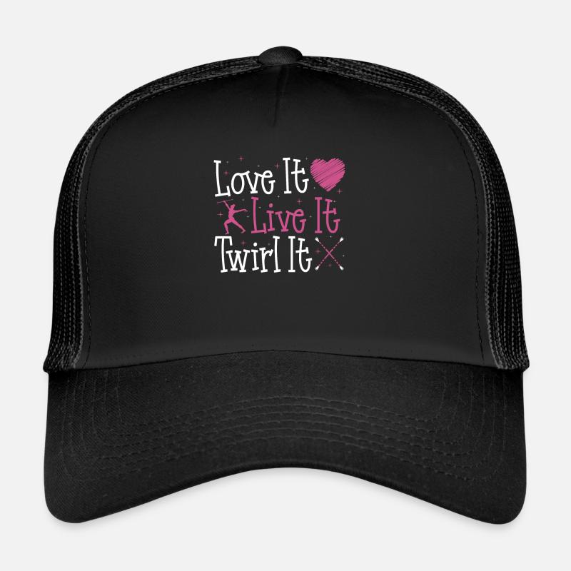 Baton Twirling Baton Twirler Gift Trucker Cap