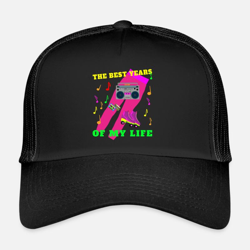 80s, colorful and shrill. Trucker Cap