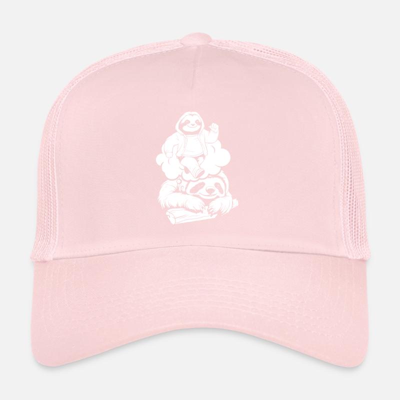 Sloth Funny Trucker Cap