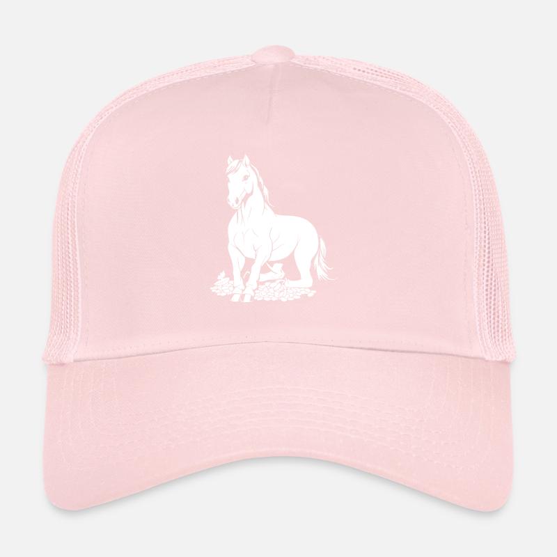Horse Equestrian Trucker Cap