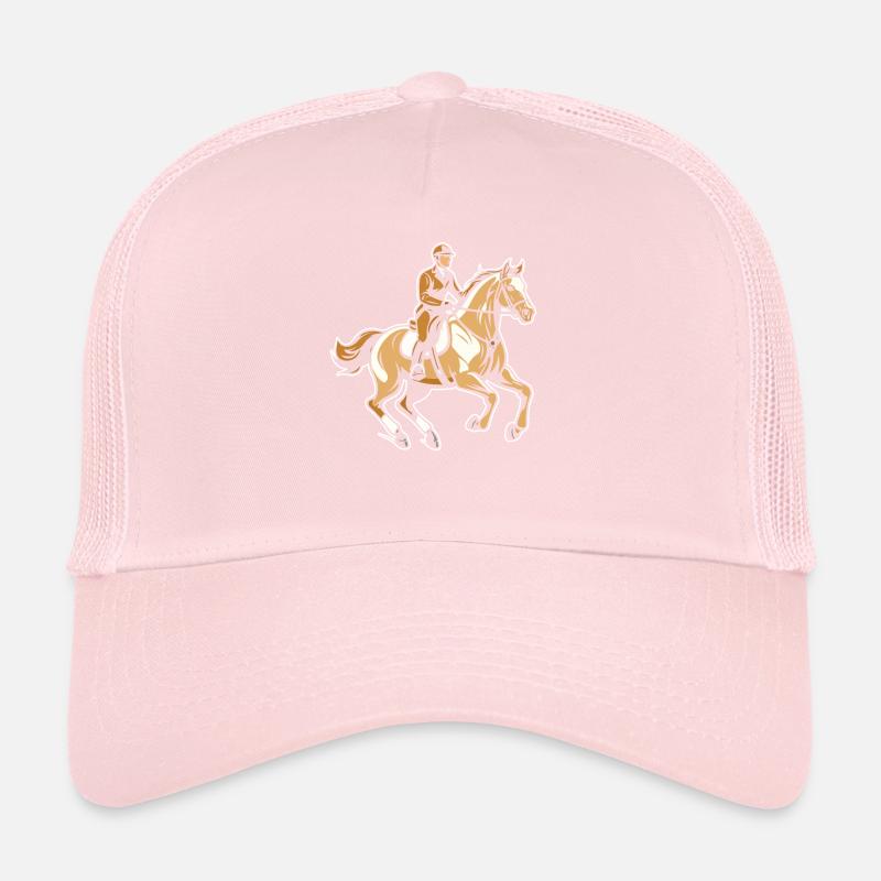 Horse Equestrian Trucker Cap