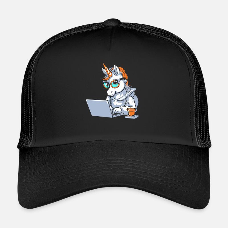 Développeur, Codeur, Programmeur, Café Casquette trucker 