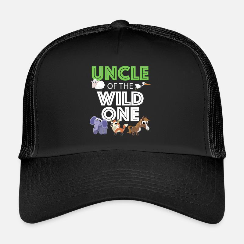 Uncle Fmilie Great-Uncle Uncle's - Trucker Cap - black/black