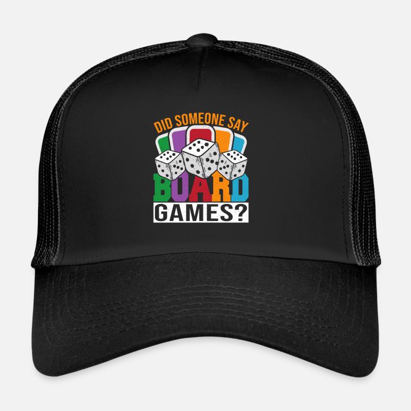 Board Games Game Board Gift Trucker Cap