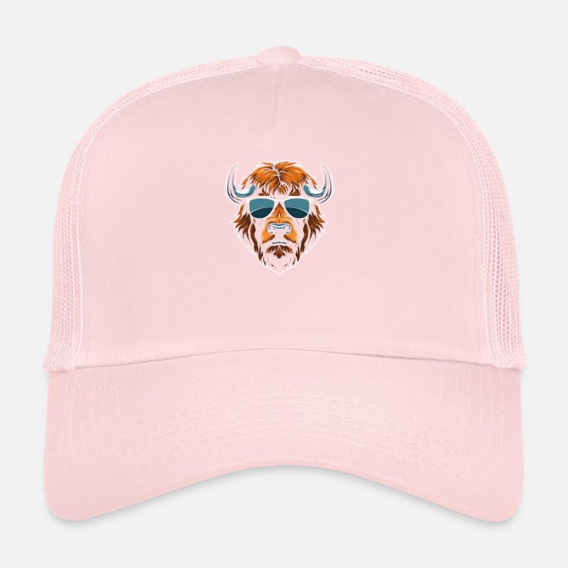 Bison Buffalo Cool Casquette trucker 