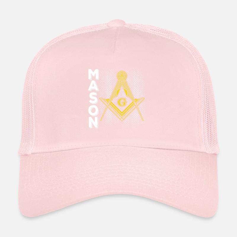 Masonic Freemasonry Fraternal Trucker Cap