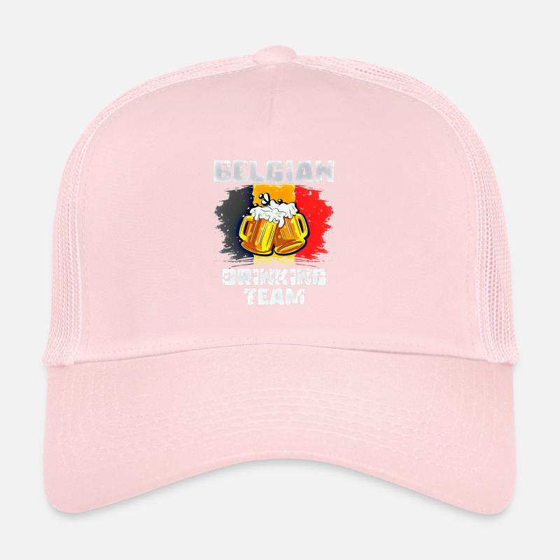 Belgium Drinking Team Trucker Cap