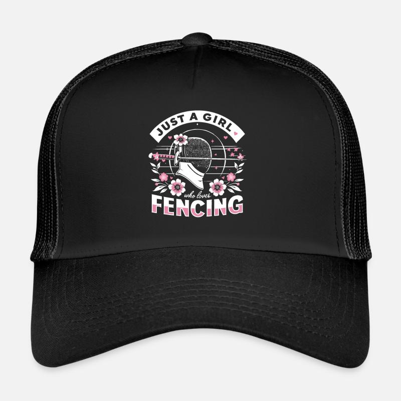 Fencing Fencers Trucker Cap