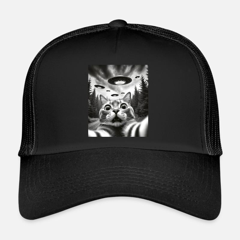 Alien UFO Aliens Außerirdischer Casquette trucker 