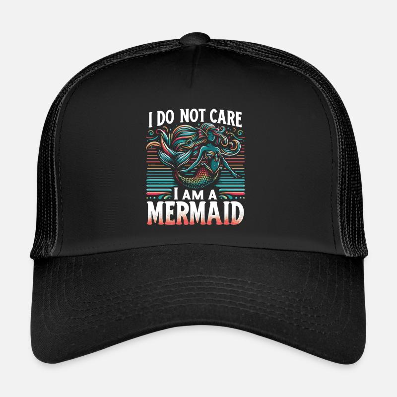 Fable de sirène Conte de fées de sirènes Casquette trucker 