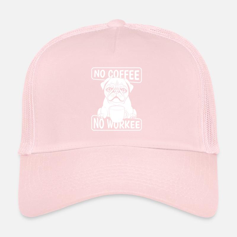 Café Café Carlin Pas De Café Pas de Workee Casquette trucker 