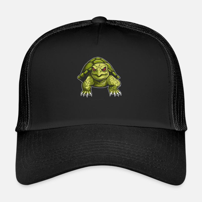 Turtle Angry Trucker Cap