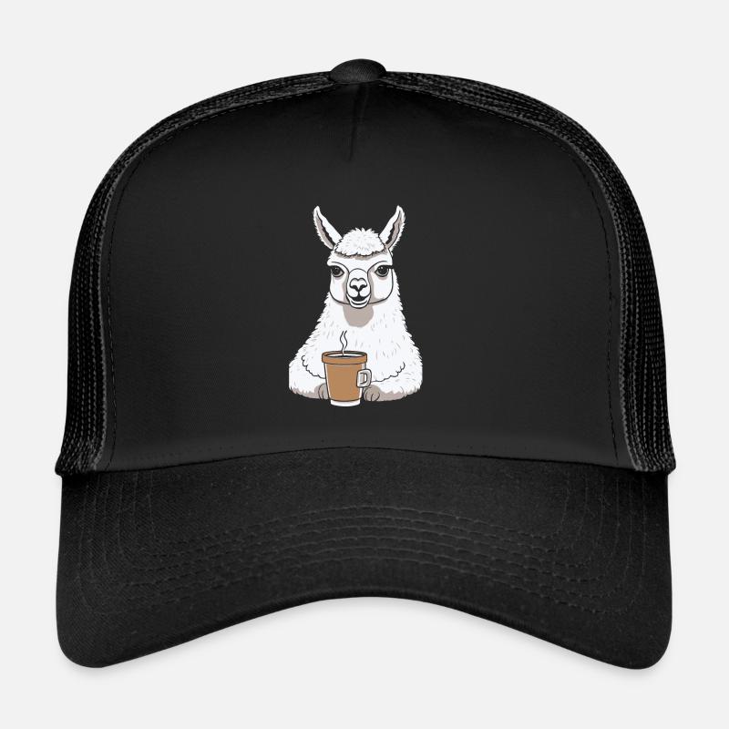 Alpaka Kaffee Trucker Cap