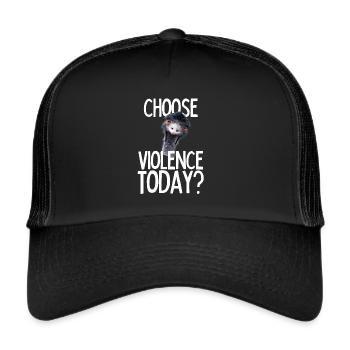 Emmanuel don't do it! Emu Funny Viral Hit - Trucker Cap - black/black - Front