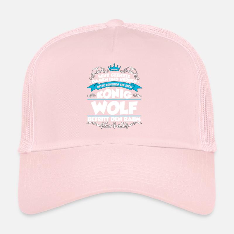 Wolf Name Design Trucker Cap