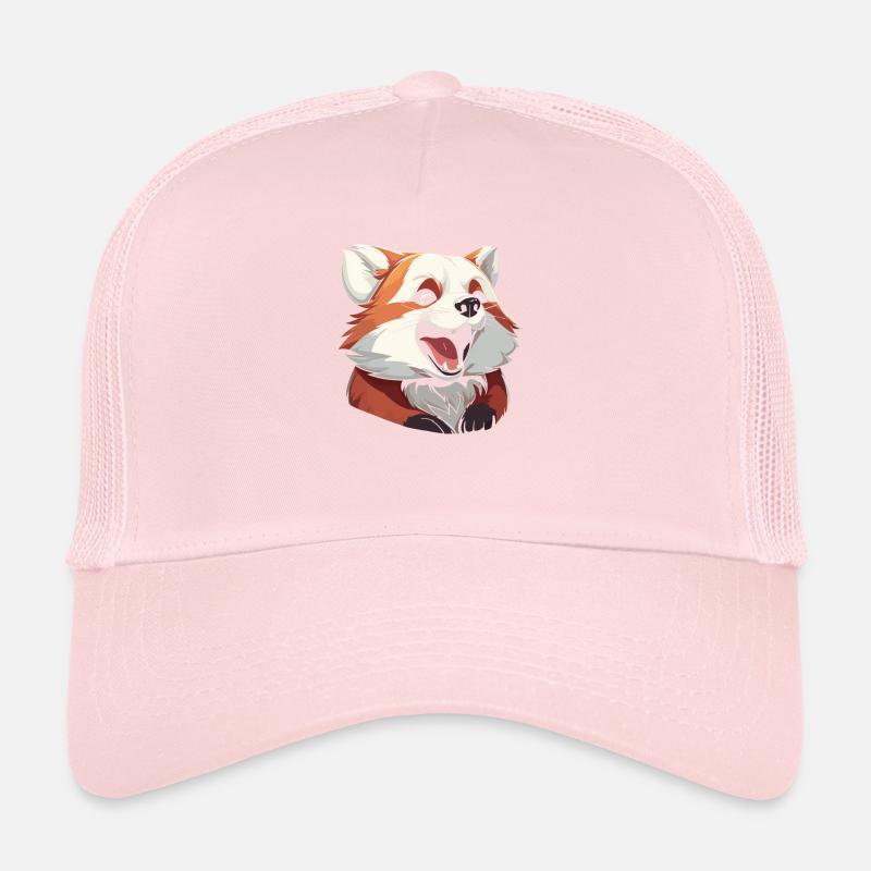 Roter Panda Lächelnd Trucker Cap