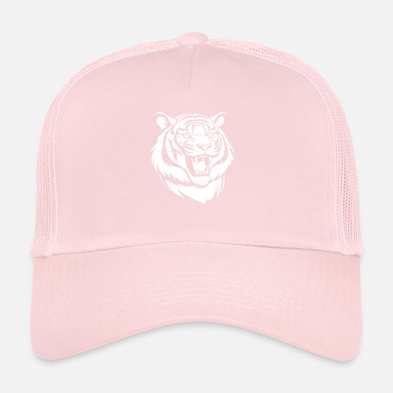 Tigre souriant Casquette trucker 