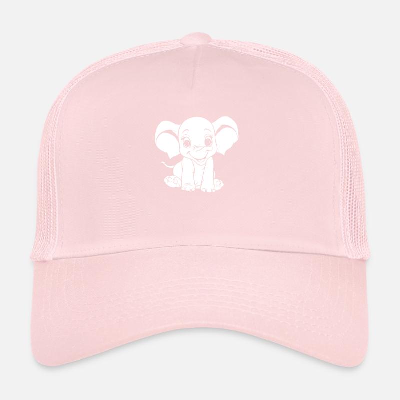 Elefant Lächelnd Trucker Cap