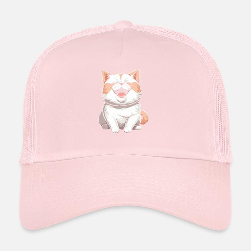 Chat souriant Casquette trucker 