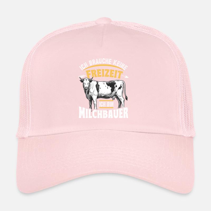 Landwirt Milchbauer Kuhbauer Spruch Trucker Cap