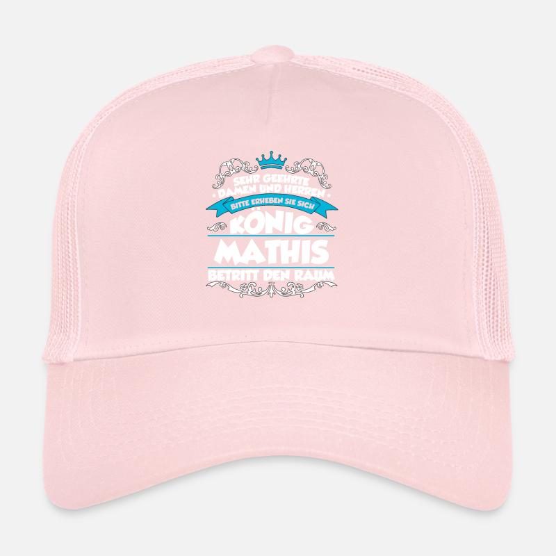 Mathis Name Design Trucker Cap
