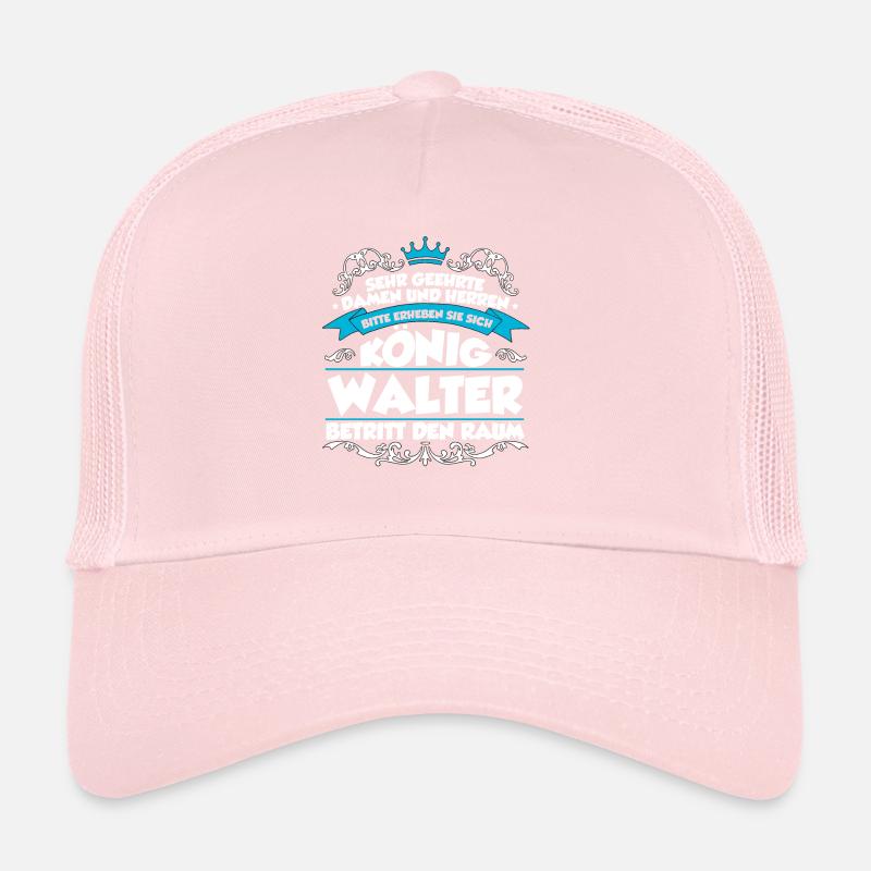 Walter Name Design Trucker Cap