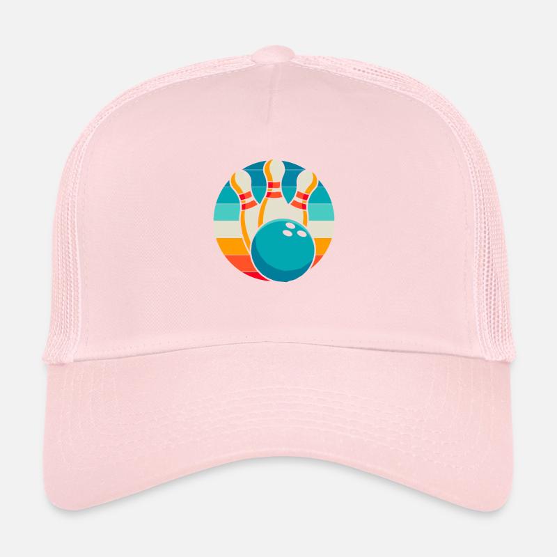 Bowling Bowlen Bowler Trucker Cap