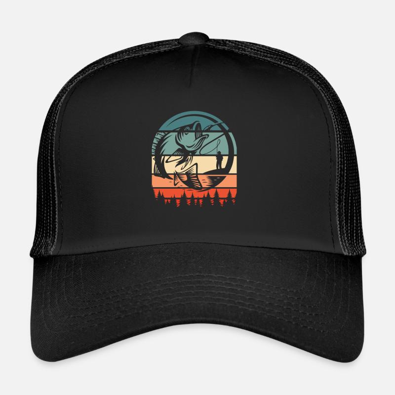 Angler Fishing Trucker Cap