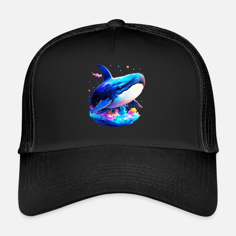 Blue Whale Trucker Cap
