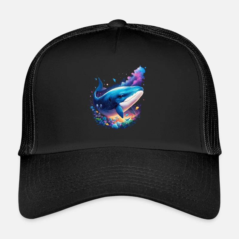 Blue Whale Trucker Cap