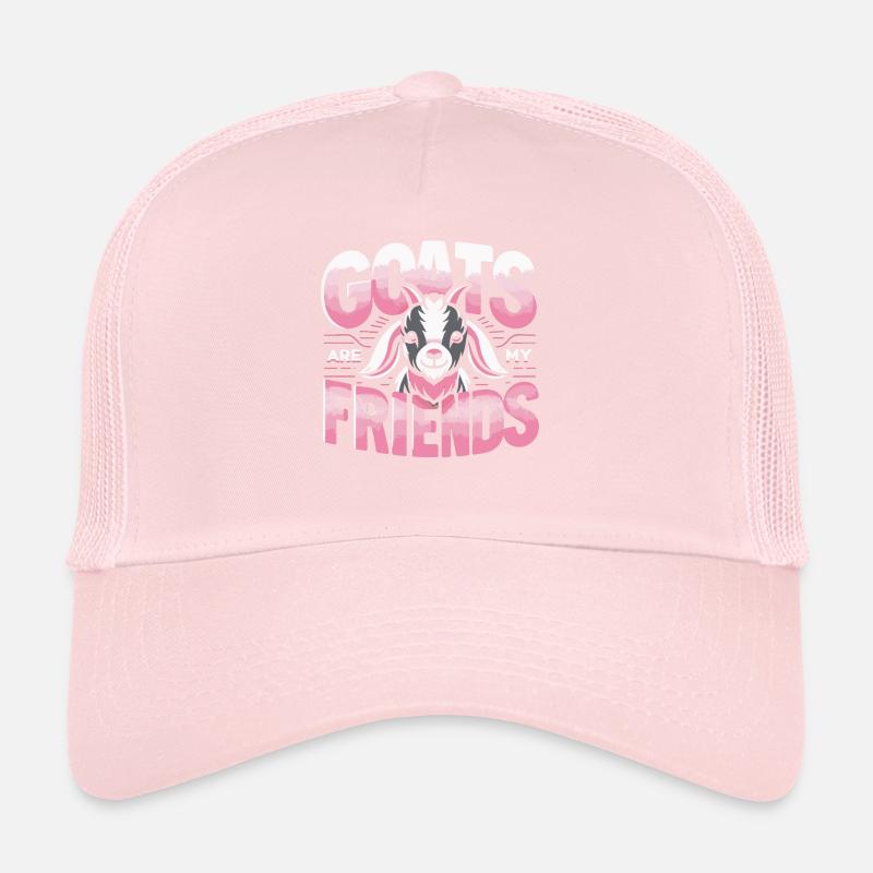 Chèvre Chèvre Animal Chèvre Casquette trucker 