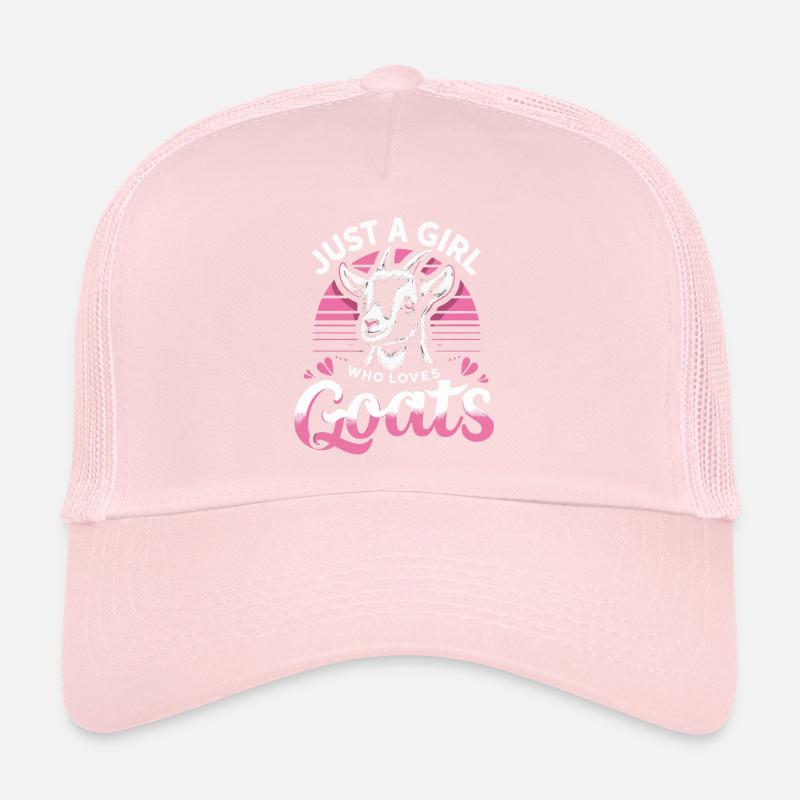 Chèvre Chèvre Animal Chèvre Casquette trucker 