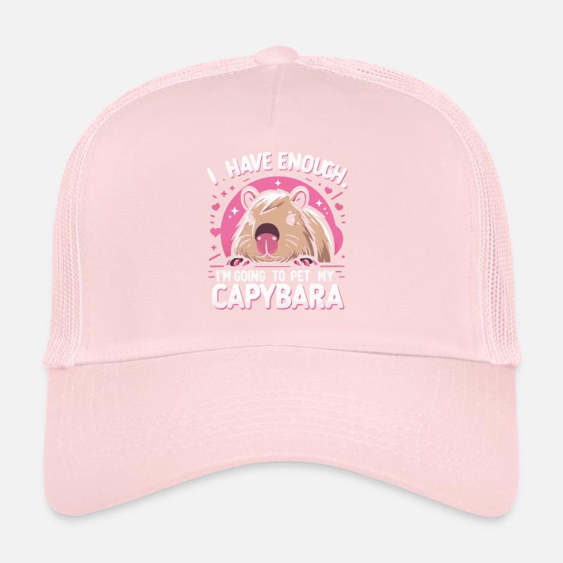 Capybara Capybara Rongeur Animal Casquette trucker 