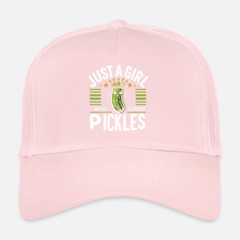 Concombre, Cornichon, Cornichon, Aneth alimentaire Casquette trucker 