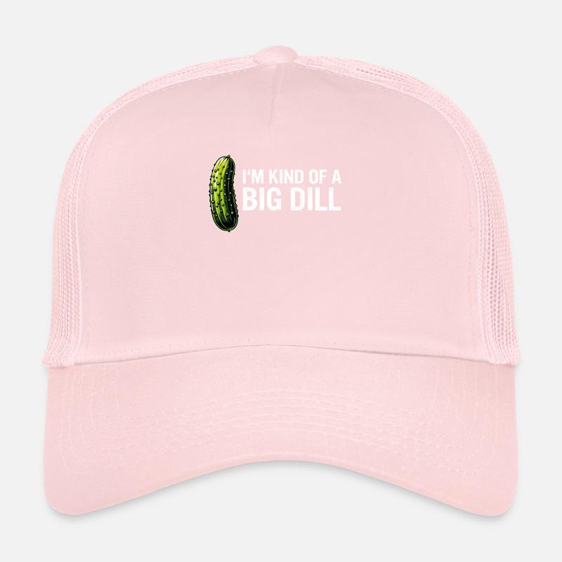 Concombre, Cornichon, Cornichon, Aneth alimentaire Casquette trucker 