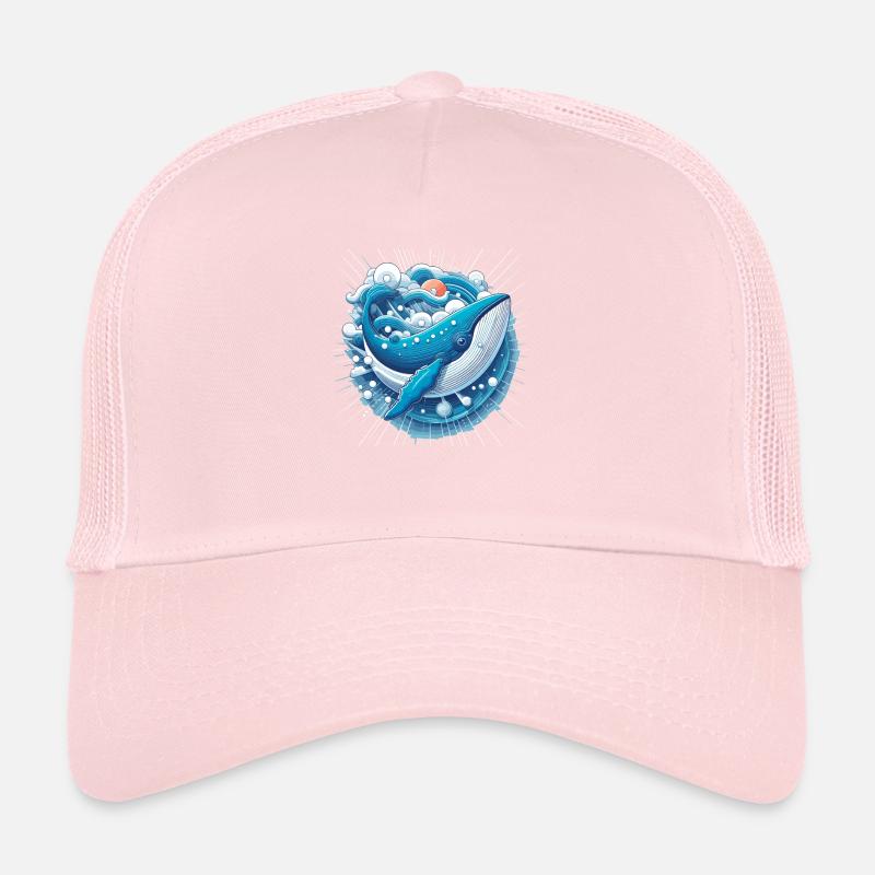 Blue Whale Trucker Cap