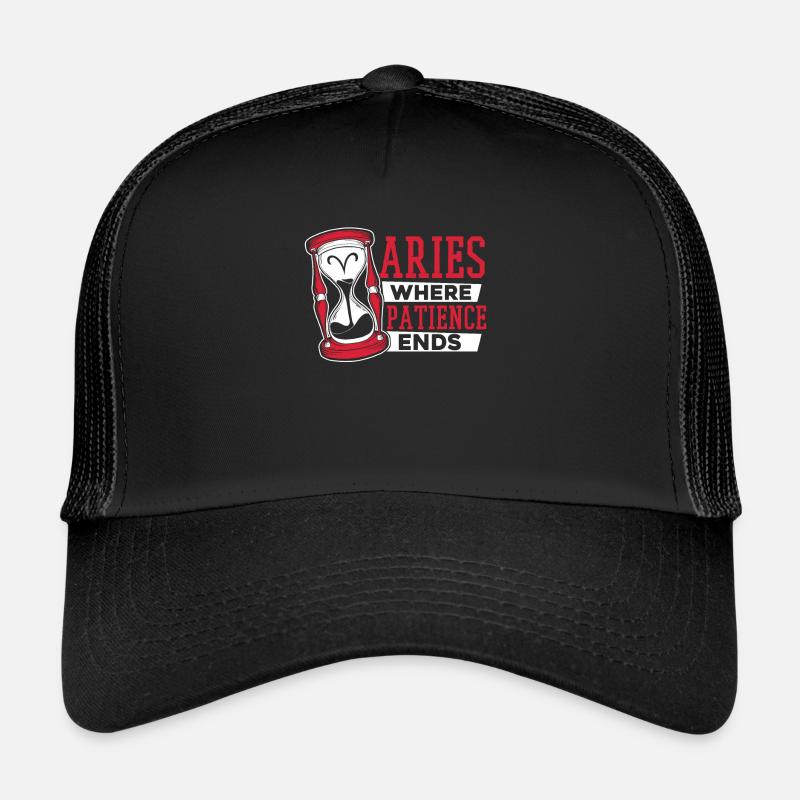 Aries Astrology Trucker Cap