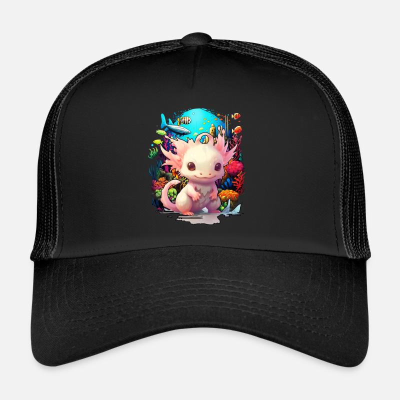 Axolotl Trucker Cap