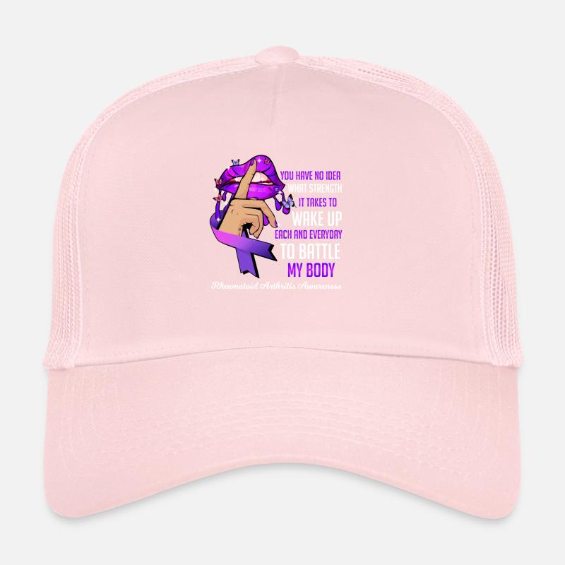 Guerriers du rhumatisme au combat Casquette trucker 