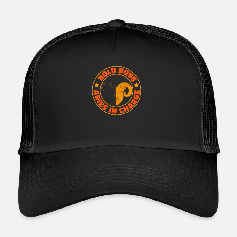 Aries Astrology Trucker Cap