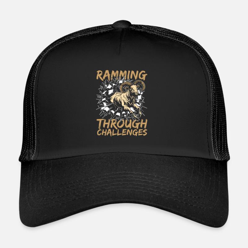Bélier Animal Bélier Casquette trucker 
