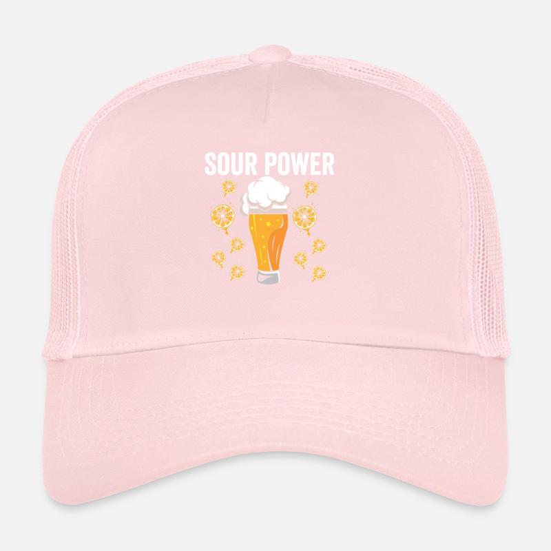 Sour Power: Beer Night Fun Trucker Cap