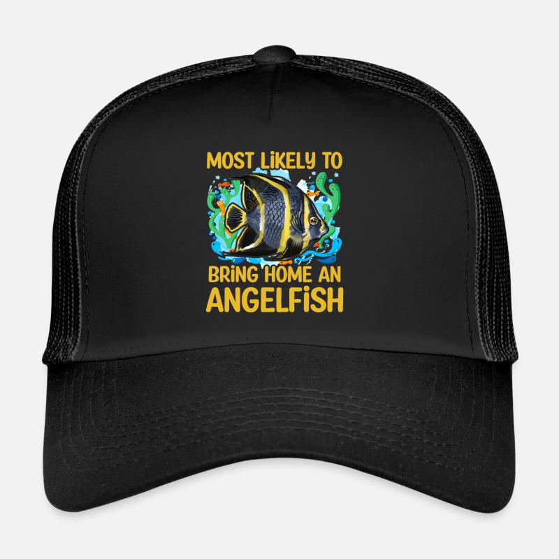 Le plus susceptible de ramener un poisson-ange à la maison Casquette trucker 