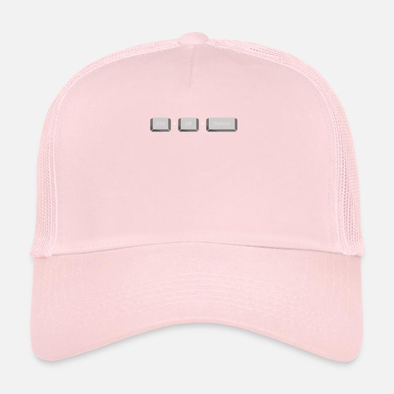 Gamer Gaming Raccourcis clavier Ctrl Alt Défaite Casquette trucker 